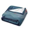 Romantic Flannel Throw Blanket with Mountain Sunrise, 40 x 50 in view 3