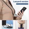 GoodcAcy Silicone Phone Case with Camera Cover and Lanyard for Realme 11 4G, Black view 4