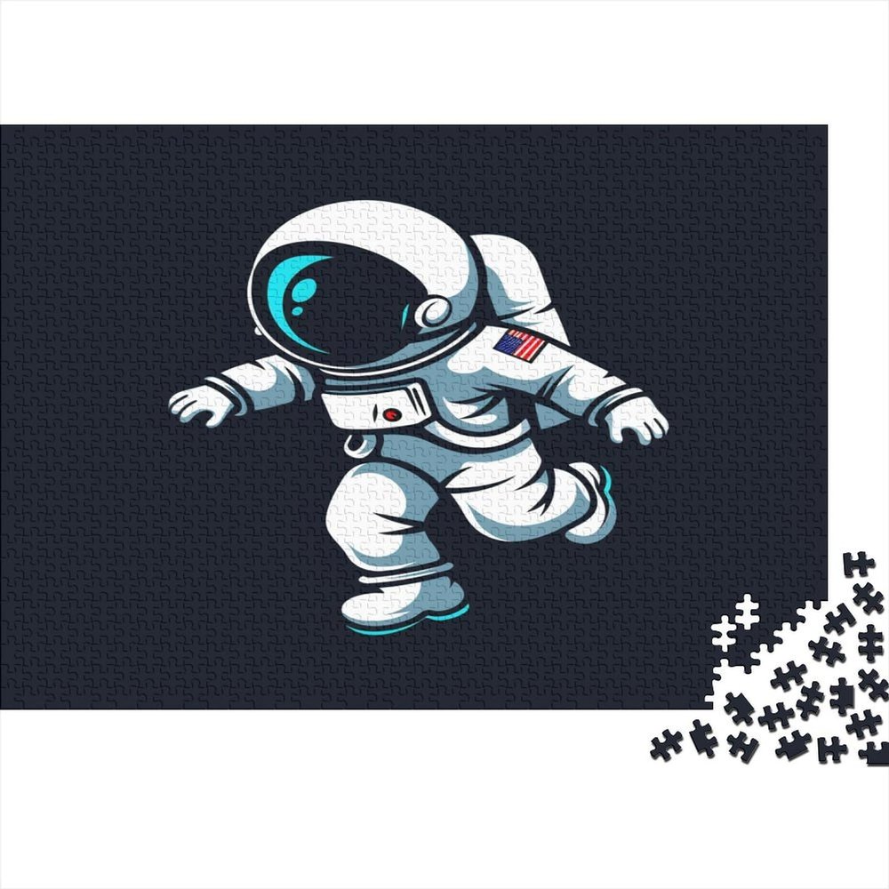 Astronaut Puzzle for Adults, 1,000 Pieces, 29.5 x 19.7 in