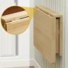 Modern Minimalist Wall-Mounted Folding Table, 50 x 30 cm view 2