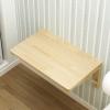 Modern Minimalist Wall-Mounted Folding Table, 50 x 30 cm view 4