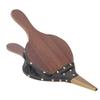 Brown Wooden Fireplace Bellows view 1