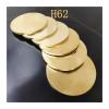 Round H62 Brass Sheet Discs, 0.8 mm, 1 mm, 1.5 mm, 2 mm Thick, 2 × 20 mm view 3