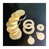 Round H62 Brass Sheet Discs, 0.8 mm, 1 mm, 1.5 mm, 2 mm Thick, 2 × 20 mm view 4