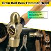 WEDO 2-Piece Brass Ball-Peen Hammer Set, 453 g + 680 g, Forged, Corrosion-Resistant, DIN Standard view 3