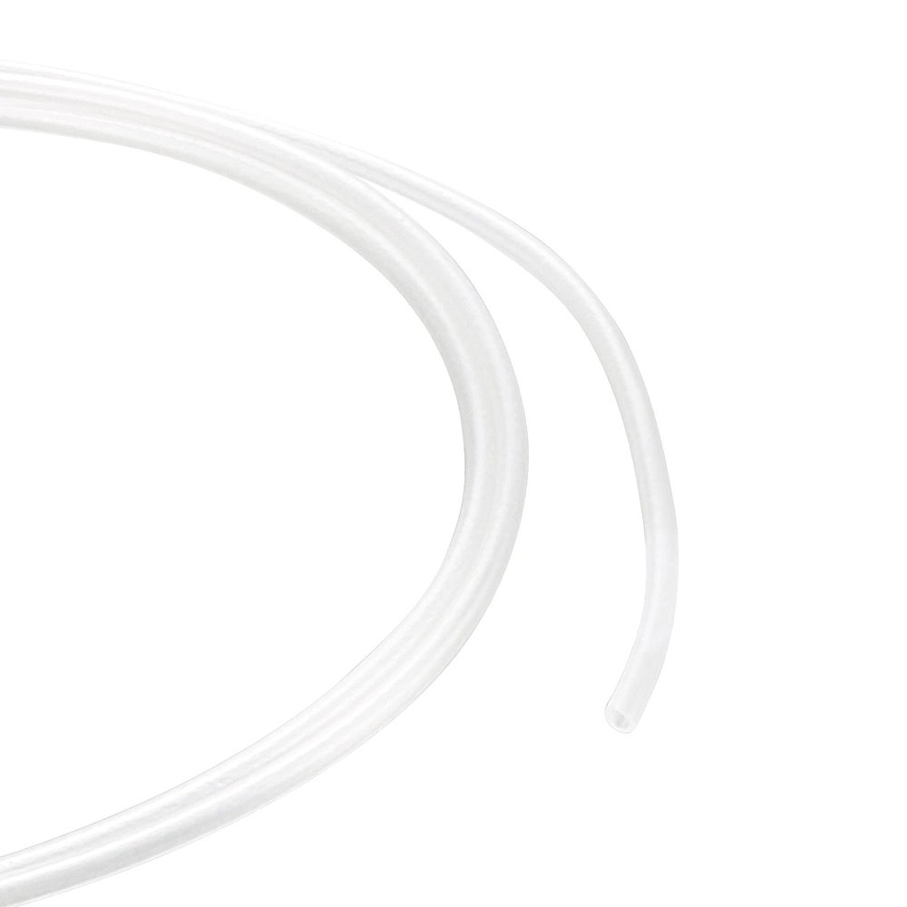 Unifizz Transparent PVC Tubing, 1 mm ID, 1.6 mm OD, 2 m Long