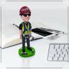 mydedor Custom Bobblehead, Personalized Handmade Clay Figurine from Photo, Male Worker Doll view 3