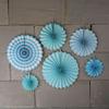 6-Piece Tissue Paper Lantern & Pom-Pom Set, Violet view 4