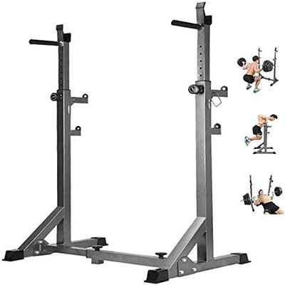 MYVVKIA Adjustable Squat and Bench Press Stand
