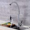 RFXOGTYFZ High-Arc Brass Kitchen Spring Faucet with Pull-Out Spray Head view 3