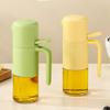 Yominerr Household Glass Oil Dispenser, Dual-Purpose Oil Bottle for Outdoor Use, Leakproof, Spray Press, Oil Dispenser B view 2