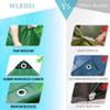 WLRHGl Waterproof Tarpaulin, 2.5 x 14.5 m, Green view 2