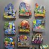 QUWSNE Muscat Oman Refrigerator Magnet, 3D Travel Souvenir with Classic Landmarks view 4