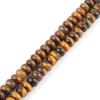 DIQIO Natural Stone Beads for Jewelry Making, 8 x 5 mm, Yellow Tiger Eye view 4