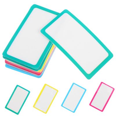 Reusable Dry-Erase Labels, 20 Count, with Nano Adhesive