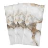Amooorous Terry Dish Towels, White/Gold, 4-Pack, 28 x 18 in view 2