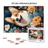 GFLFMXZW 1000-Piece Personalized Corgi Puzzle with Storage Bag, 50 x 74.9 cm view 4