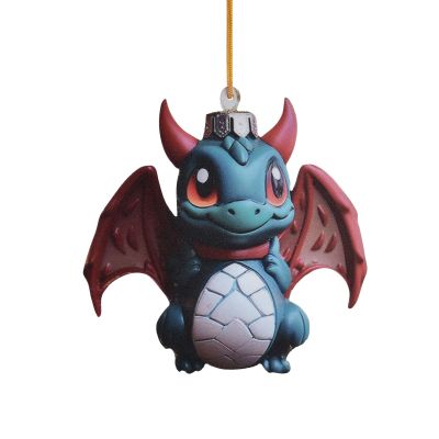 1-Piece Colorful Cartoon Christmas Tree Hanging Ornament
