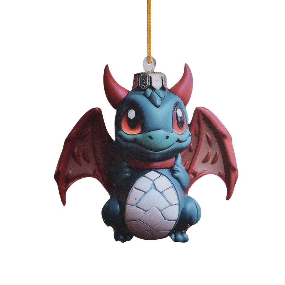 1-Piece Colorful Cartoon Christmas Tree Hanging Ornament
