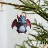 1-Piece Colorful Cartoon Christmas Tree Hanging Ornament view 2