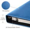 Mineral Blue Large-Capacity Photo Album for Family and Wedding Photos view 4