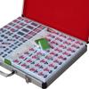 HynJGih Chinese Mahjong Set with 144 Engraved Tiles view 4