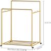 GJVBGA Double-Rail Garment Rack, 120 cm, Black view 2