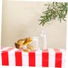 JOINPAYA Reusable Striped Plastic Tablecloth for Party and Carnival Circus Decor view 4