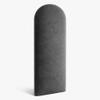 Angelo Wall Upholstered Panel, 3D Bed Wall Panel, Fence Graphite, 100 x 15 cm view 1