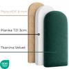 Angelo Wall Upholstered Panel, 3D Bed Wall Panel, Fence Graphite, 100 x 15 cm view 4