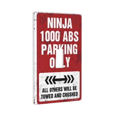 KAXW Rustic Ninja 1000 ABS Outlet Covers, Parking Switch Wall Plate, Single Toggle Switch Cover