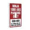 KAXW Rustic Ninja 1000 ABS Outlet Covers, Parking Switch Wall Plate, Single Toggle Switch Cover view 1