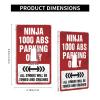 KAXW Rustic Ninja 1000 ABS Outlet Covers, Parking Switch Wall Plate, Single Toggle Switch Cover view 2