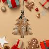 Orange Cats Christmas Wooden Ornaments, Christmas Tree Hanging Decorations view 2