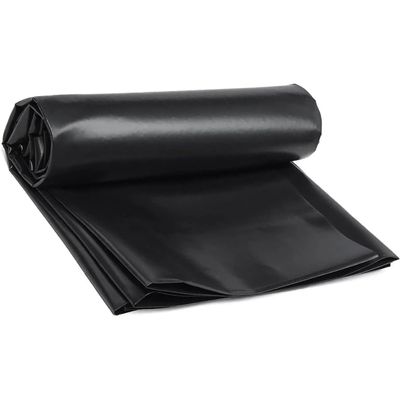 Flexible HDPE Fish Pond Liner, 5 m x 7 m, Waterproof Stream and Fountain Liner, 8 m x 9 m, 9 m x 10 m, Black Pond Liner for Fountains and Waterfalls (Size: 1 m x 1 m)