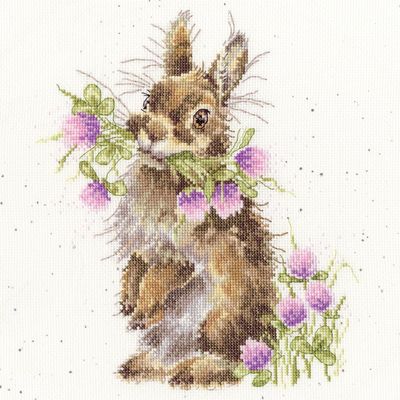 Bothy Threads The Home of Happy Stitching Cross-Stitch Kit, Head Clover Heels