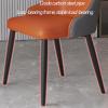 ZONABSQQ Set of 6 Modern PU Leather Dining Chairs view 3