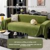 LRUPVEG Reversible Sofa Cover, Beige Chenille Sofa Throw, Caramel, 180 × 300 cm view 2