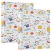 3-Ring Binder, 3.5 cm (1 1/2 in.), Letter Size, 200 Sheets, Circus Horse Show Cartoon view 3