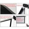 BGBZHMMEE 40/50/60-Inch Portable Projector Screen, 4:3/16:9 HD 4K Roll-Up Screen, Indoor/Outdoor (40-Inch 16:9) view 3