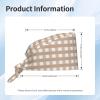 Surgical Caps for Women and Men, Brown Plaid view 2