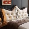 Luxury Crown Headboard Pillow with Removable Neck Roll view 2