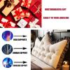 Luxury Crown Headboard Pillow with Removable Neck Roll view 3