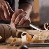QPWYSH 12-Piece Wood Carving Chisel Set with Wooden Box view 2