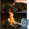 ZHFENGZHUZ Hand-Crank Forge Bellows, Manual Grill Air Blower view 2