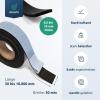 diconfa Self-Adhesive SBR Rubber Strip, 30 mm Wide, 2400 x 1 mm view 2