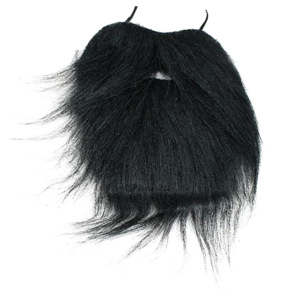 CAXUSD Pirate Beard and Mustache for Halloween Parties, Cosplay, and Costume Events