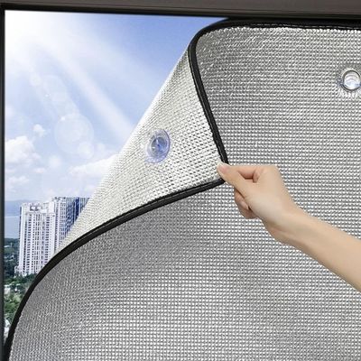 Blackout Window Insulation Film, Aluminum Foil, 6 mm, 80 x 250 cm