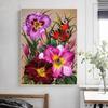 Mesribandy Pre-Printed Floral Cross-Stitch Kit, 11-Count, 40 x 50 cm view 2