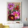 Mesribandy Pre-Printed Floral Cross-Stitch Kit, 11-Count, 40 x 50 cm view 3